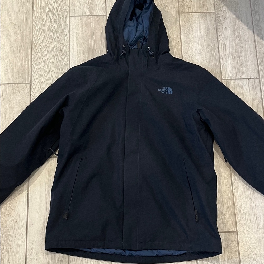 The North Face Insulated Men's Performance Jacket-Size XL/TG-Dark Navy Big/Tall - Picture 3 of 12